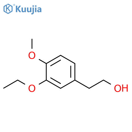 2-(3-ethoxy-4-methoxyphenyl)ethan-1-ol structure