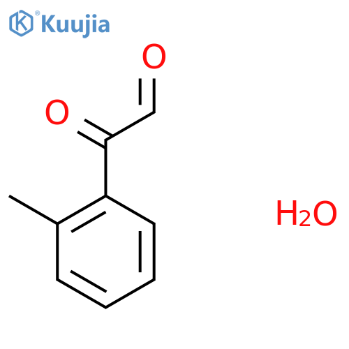 2-Oxo-2-(o-tolyl)acetaldehyde hydrate structure