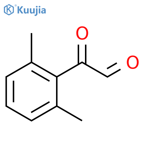 2-(2,6-dimethylphenyl)-2-oxoacetaldehyde structure