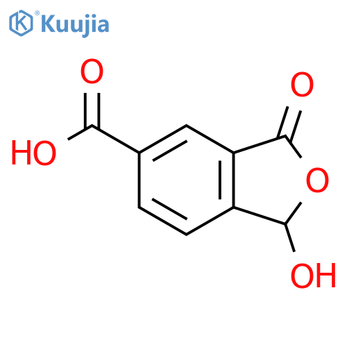 5-Isobenzofurancarboxylic acid, 1,3-dihydro-1-hydroxy-3-oxo- structure