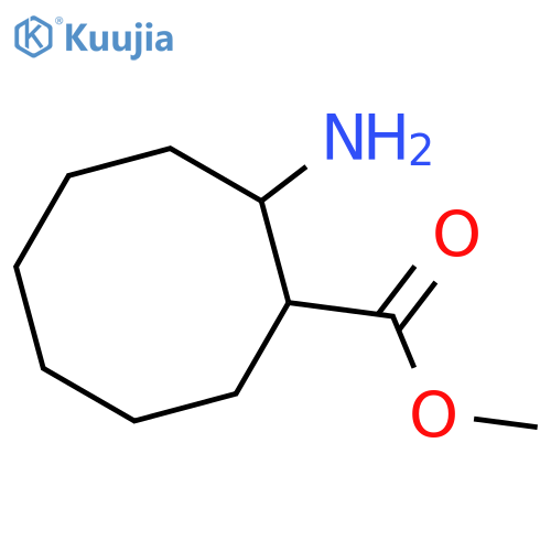methyl 2-aminocyclooctane-1-carboxylate structure