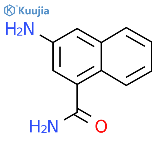 3-Amino-1-naphthamide structure