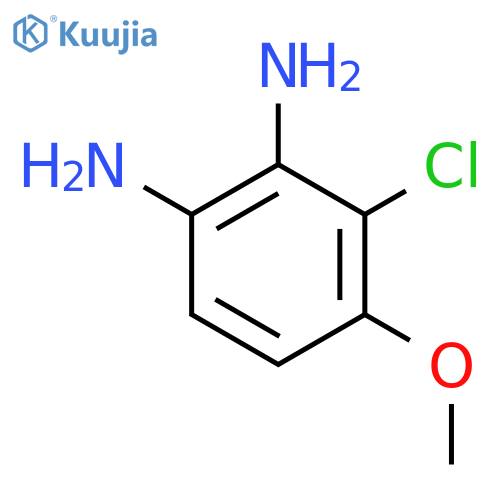 3-Chloro-4-methoxy-1,2-benzenediamine structure