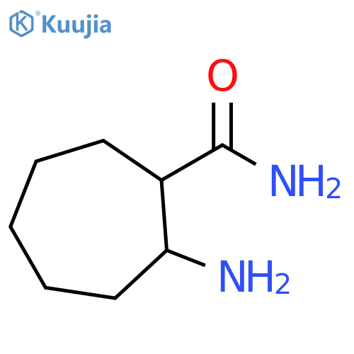2-aminocycloheptane-1-carboxamide structure