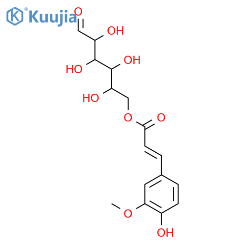 6-O-Feruloylglucose structure