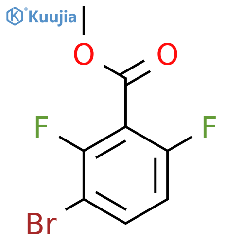 methyl 3-bromo-2,6-difluorobenzoate structure