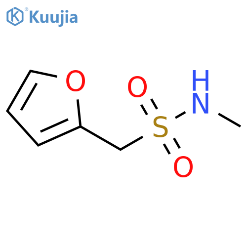 2-Furanmethanesulfonamide, N-methyl- structure