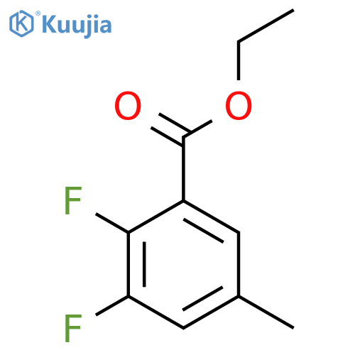 Ethyl 2,3-difluoro-5-methylbenzoate structure