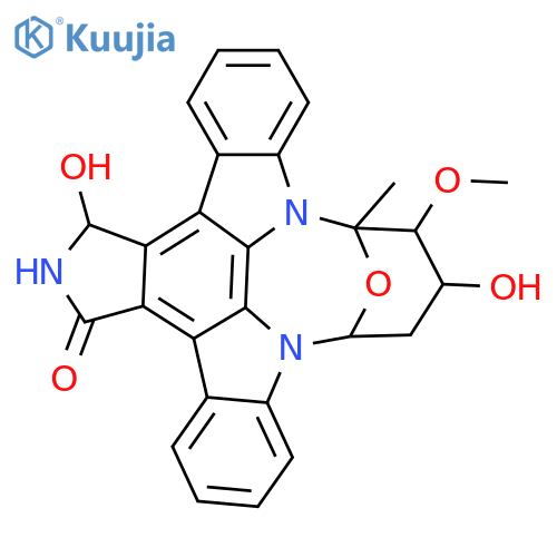 Staurosporine; 4',7-Dihydroxy, 4'-de(methylamino) structure