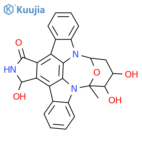 Staurosporine; 4',7-Dihydroxy, O-de-Me, 4'-de(methylamino) structure