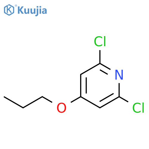 2,6-Dichloro-4-propoxypyridine structure