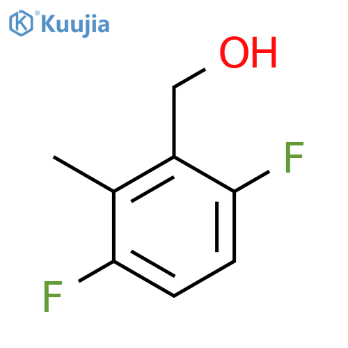 3,6-Difluoro-2-methylbenzyl alcohol structure