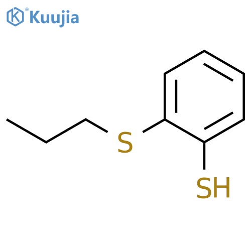 2-propylsulfanylbenzenethiol structure