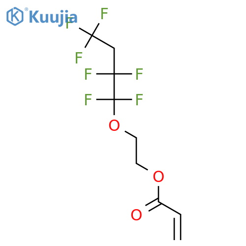 2-(1,1,2,2,4,4,4-Heptafluorobutoxy)ethyl prop-2-enoate structure