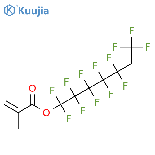 2-Propenoic acid, 2-methyl-, tridecafluoroheptyl ester structure
