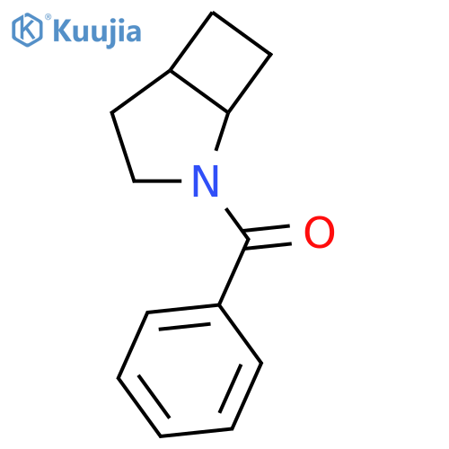 2-Azabicyclo[3.2.0]heptane, 2-benzoyl-, (±)- structure