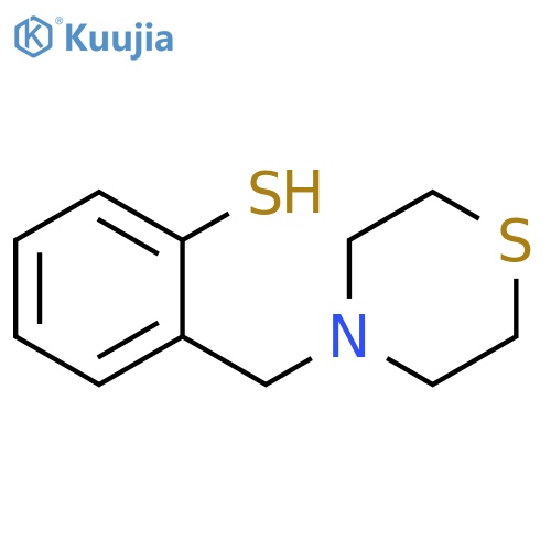 2-[(4-Thiomorpholino)methyl]thiophenol structure