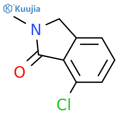 7-Chloro-2-methylisoindolin-1-one structure