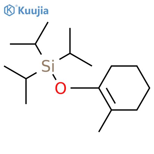 Silane, [(2-methyl-1-cyclohexen-1-yl)oxy]tris(1-methylethyl)- structure
