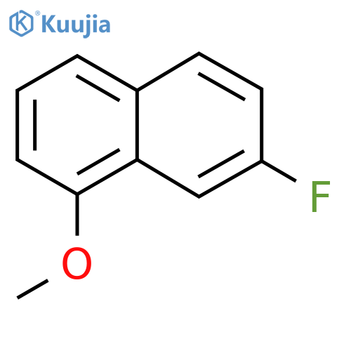 7-Fluoro-1-methoxynaphthalene structure