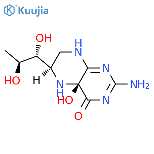 (4aS,6R)-2-Amino-6-[(1R,2S)-1,2-dihydroxypropyl]-4a,5,6,7-tetrahydro-4a-hydroxy-4(3H)-pteridinone  structure