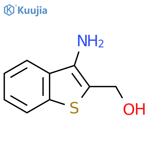 (3-Aminobenzo[b]thiophen-2-yl)methanol structure