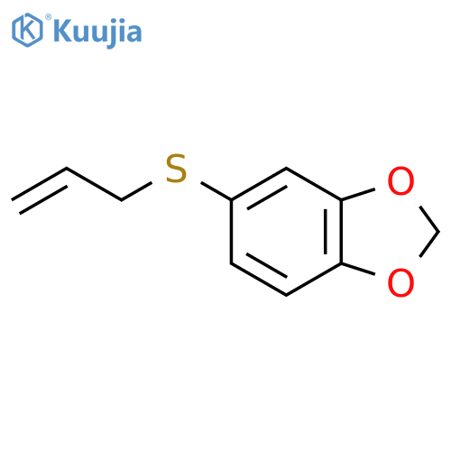 5-(Allylthio)benzo[d][1,3]dioxole structure