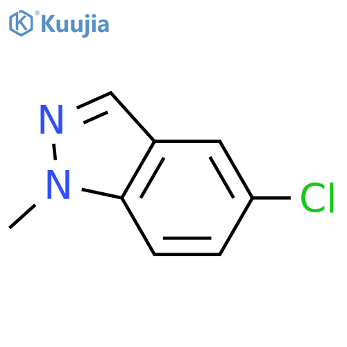 5-chloro-1-methylindazole structure