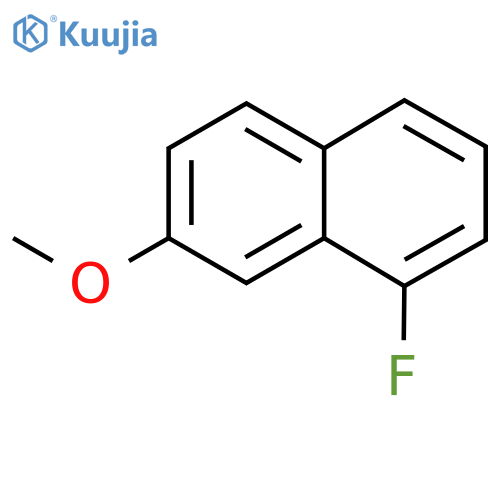 1-Fluoro-7-methoxynaphthalene structure