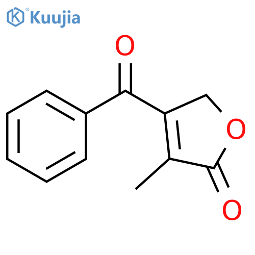 2(5H)-Furanone, 4-benzoyl-3-methyl- structure