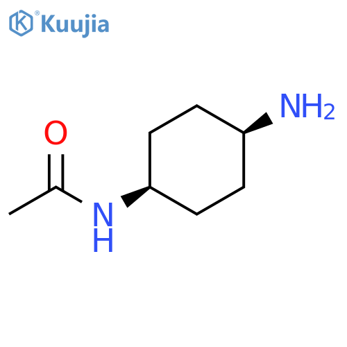 Acetamide, N-(cis-4-aminocyclohexyl)- structure