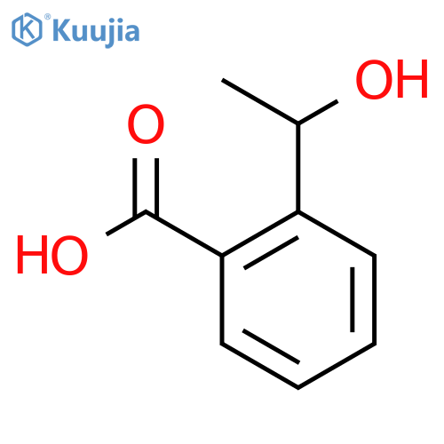 2-(1-Hydroxyethyl)benzoic acid structure