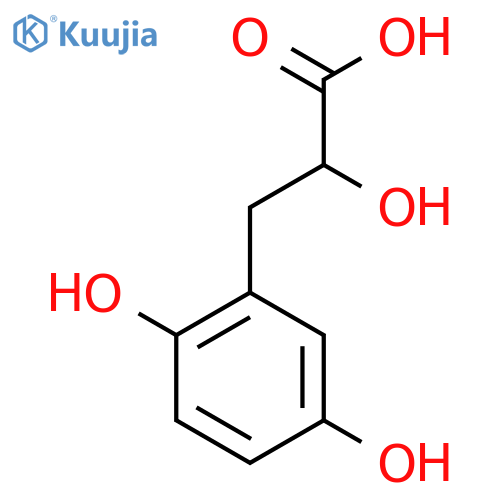 Hydrochinonmilchsaure structure