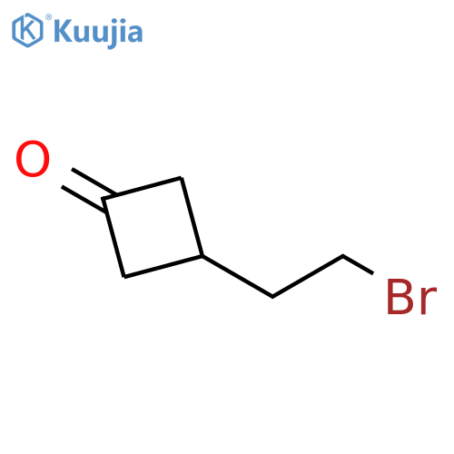 Cyclobutanone, 3-(2-bromoethyl)- structure