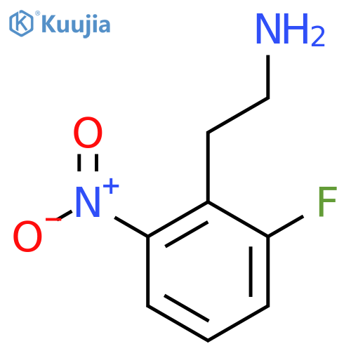 2-(2-fluoro-6-nitrophenyl)ethan-1-amine structure