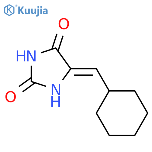 2,4-Imidazolidinedione, 5-(cyclohexylmethylene)-, (Z)- structure