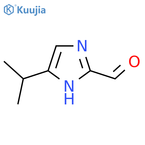 4-(propan-2-yl)-1H-imidazole-2-carbaldehyde structure