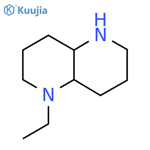 1-ethyl-decahydro-1,5-naphthyridine structure