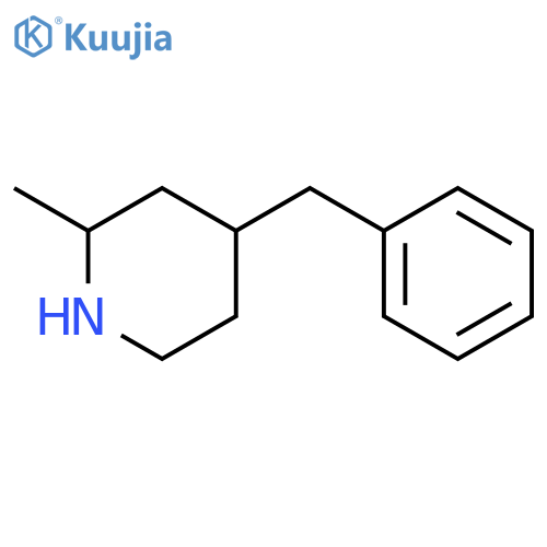 4-benzyl-2-methylpiperidine structure