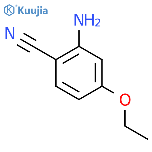 2-amino-4-ethoxybenzonitrile structure