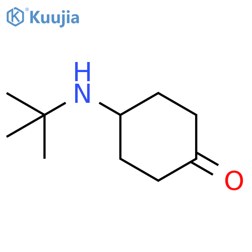 4-tert-Butylamino-cyclohexanone structure