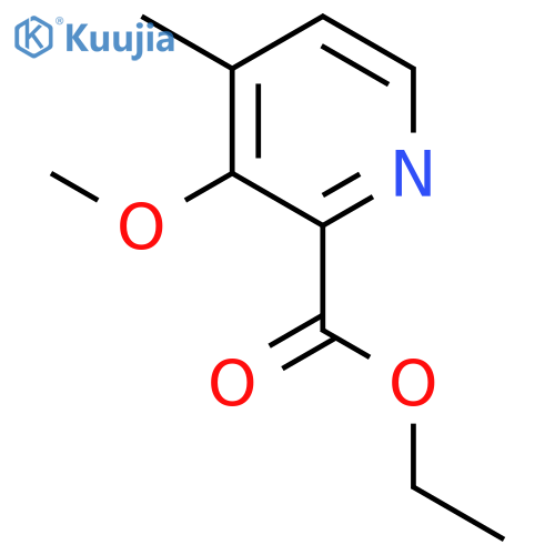 Ethyl 3-methoxy-4-methylpicolinate structure
