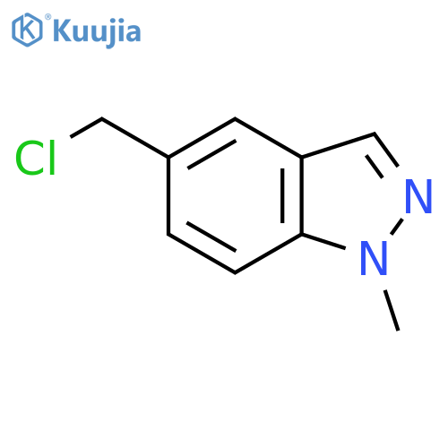 5-(Chloromethyl)-1-methyl-1H-indazole structure