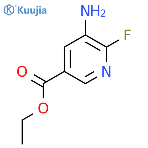 Ethyl 5-Amino-6-fluoronicotinate structure