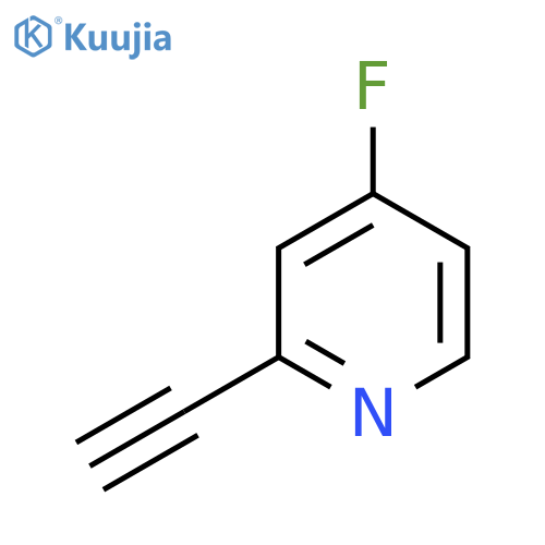 2-Ethynyl-4-fluoropyridine structure