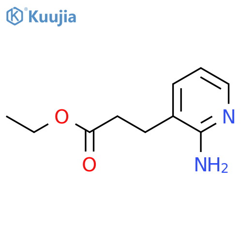Ethyl 3-(2-aminopyridin-3-yl)propanoate structure