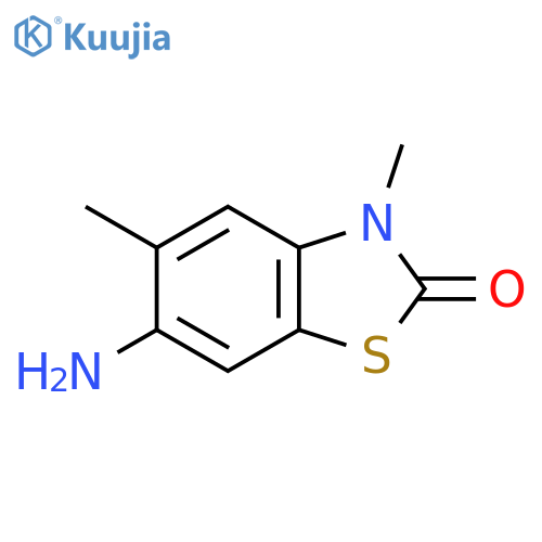 6-Amino-3,5-dimethyl-2,3-dihydro-1,3-benzothiazol-2-one structure