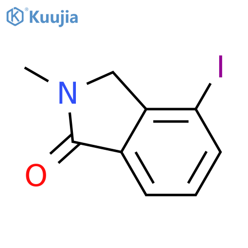 4-Iodo-2-methylisoindolin-1-one structure