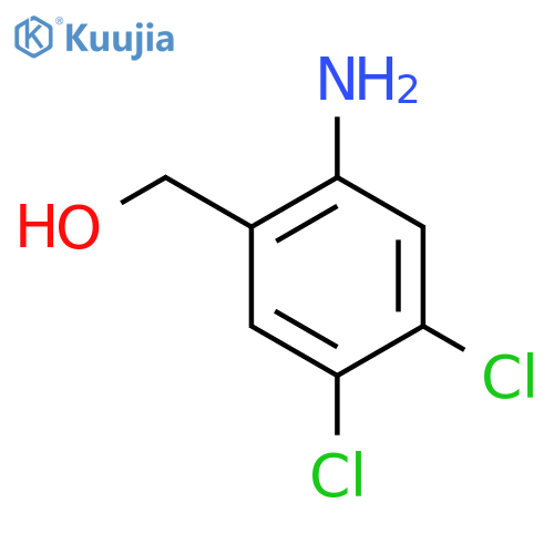 (2-Amino-4,5-dichlorophenyl)methanol structure
