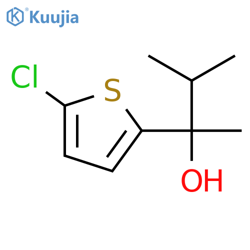 2-(5-Chloro-2-thienyl)-3-methyl-butan-2-ol structure
